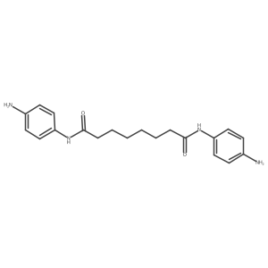 Octanedioic acid di4-amino-phenylamide Structure