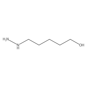5-Hydrazineylpentan-1-ol Structure