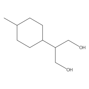 2-(4-Methylcyclohexyl)propane-1,3-diol Structure