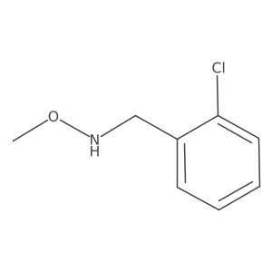 [(2-Chlorophenyl)methyl](methoxy)amine Structure