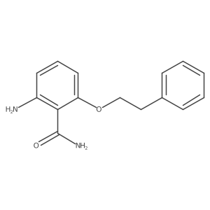 2-Amino-6-(2-phenylethoxy)benzamide Structure