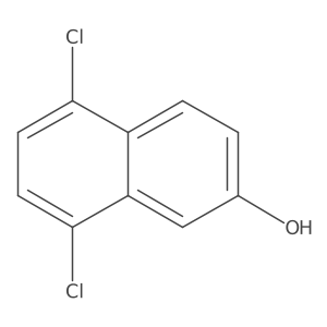 5,8-Dichloronaphthalen-2-ol Structure