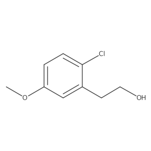 2-Chloro-5-methoxybenzeneethanol Structure