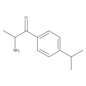 2-Amino-1-(4-isopropylphenyl)propan-1-one Structure