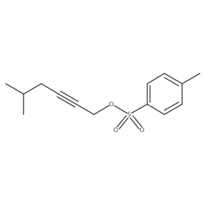 5-Methylhex-2-ynyl 4-methylbenzenesulfonate结构式
