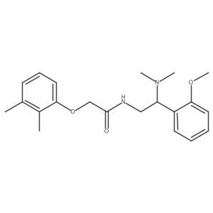 N-[2-(dimethylamino)-2-(2-methoxyphenyl)ethyl]-2-(2,3-dimethylphenoxy)acetamide结构式