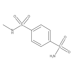 1-N-methylbenzene-1,4-disulfonamide Structure