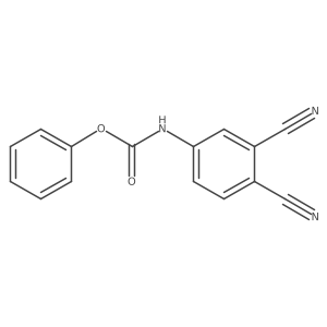 phenyl N-(3,4-dicyanophenyl)carbamate Structure