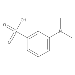 Metanilic-2,4,6-d3 acid, N,N-dimethyl- Structure