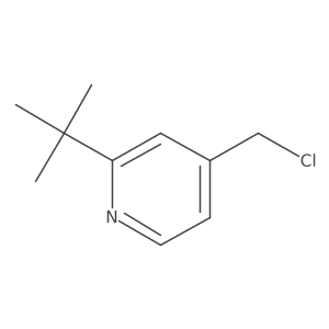 2-Tert-butyl-4-(chloromethyl)pyridine Structure