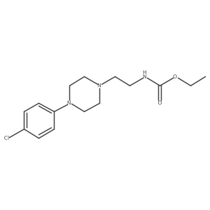 Ethyl (2-(4-(4-chlorophenyl)piperazin-1-yl)ethyl)carbamate Structure