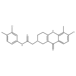 2-[7-(4-chlorophenyl)-1-ethyl-2,4-dioxo-1,4-dihydropyrimido[4,5-d]pyrimidin-3(2H)-yl]-N-(3-methylbutyl)acetamide Structure