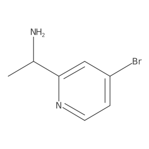 1-(4-Bromopyridin-2-yl)ethanamine Structure