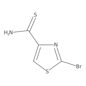 2-Bromothiazole-4-carbothioamide结构式