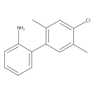 [1,1a(2)-Biphenyl]-2-amine, 4a(2)-chloro-2a(2),5a(2)-dimethyl-结构式