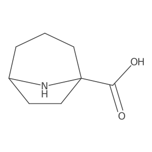(5R)-8-azabicyclo[3.2.1]octane-1-carboxylic acid Structure