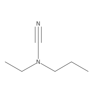 Cyano(ethyl)propylamine Structure