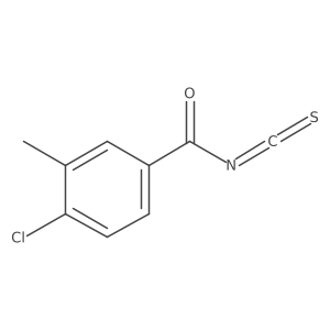 4-Chloro-3-methylbenzoyl isothiocyanate结构式