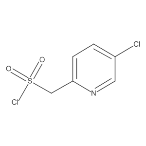 (5-Chloropyridin-2-YL)methanesulfonyl chloride结构式