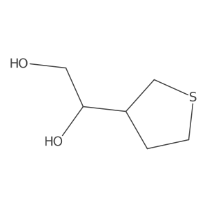 1-(Thiolan-3-yl)ethane-1,2-diol Structure