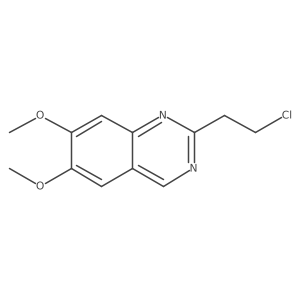 2-(2-Chloroethyl)-6,7-dimethoxyquinazoline Structure