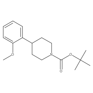 Tert-butyl 4-(2-methoxyphenyl)piperidine-1-carboxylate Structure