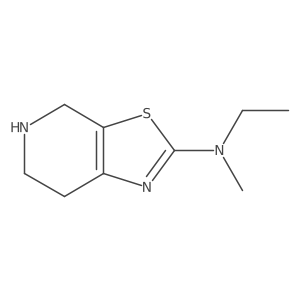 N-Ethyl-N-methyl-4H,5H,6H,7H-[1,3]thiazolo[5,4-c]pyridin-2-amine Structure