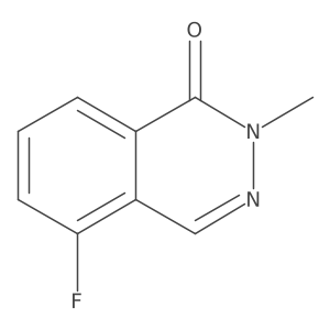 5-Fluoro-2-methyl-1,2-dihydrophthalazin-1-one Structure