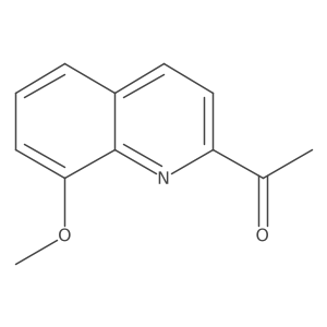 1-(8-Methoxyquinolin-2-yl)ethanone结构式