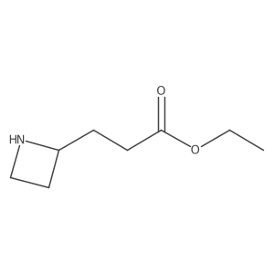 Ethyl 3-(azetidin-2-yl)propanoate Structure