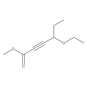 Methyl 4-ethoxyhex-2-ynoate Structure