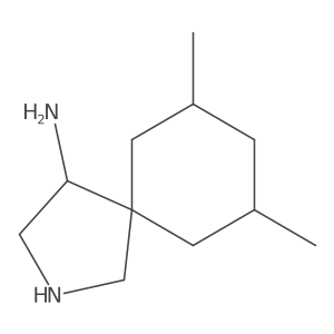 7,9-Dimethyl-2-azaspiro[4.5]decan-4-amine Structure