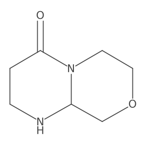 Octahydropyrimido[2,1-c]morpholin-4-one结构式