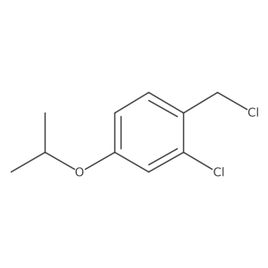 2-Chloro-4-isopropoxybenzyl chloride结构式