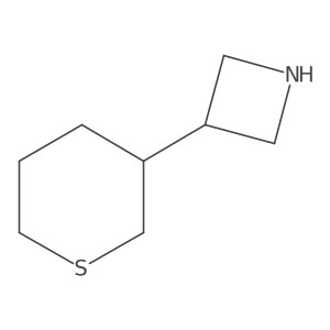 3-(Thian-3-yl)azetidine结构式