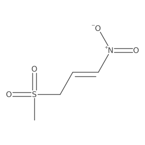 3-Methanesulfonyl-1-nitroprop-1-ene Structure