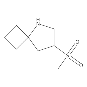 7-Methanesulfonyl-5-azaspiro[3.4]octane Structure