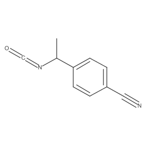 4-(1-Isocyanatoethyl)benzonitrile Structure