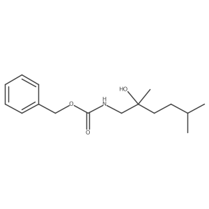 benzyl N-(2-hydroxy-2,5-dimethylhexyl)carbamate结构式