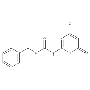 benzyl N-(4-chloro-1-methyl-6-oxo-1,6-dihydropyrimidin-2-yl)carbamate Structure