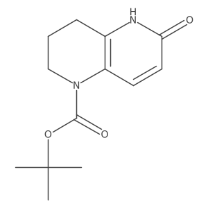 Tert-butyl 6-hydroxy-1,2,3,4-tetrahydro-1,5-naphthyridine-1-carboxylate Structure