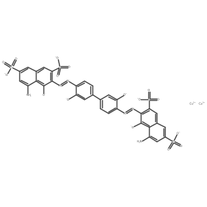 C.I. Direct Blue 218 parent Structure