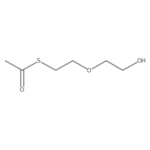 S-(2-(2-Hydroxyethoxy)ethyl) ethanethioate Structure