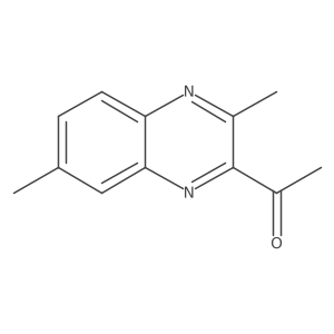 1-(3,7-Dimethylquinoxalin-2-yl)ethanone Structure