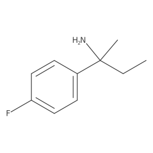 2-(4-Fluorophenyl)butan-2-amine结构式