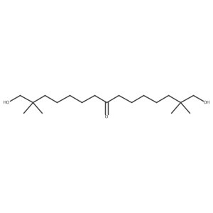 8-Oxo-2,2,14,14-tetramethylpentadecane-1,15-diol Structure