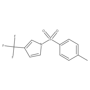 1-tosyl-3-(trifluoromethyl)-1H-pyrrole Structure