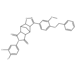 C30H24ClFN2O5 Structure
