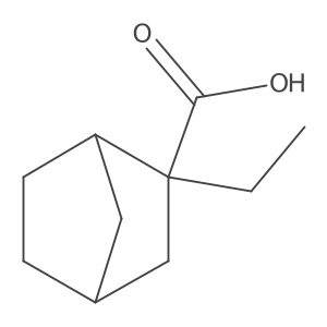 2-Ethylbicyclo[2.2.1]heptane-2-carboxylic acid Structure