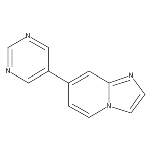 7-Pyrimidin-5-ylimidazo[1,2-a]pyridine Structure